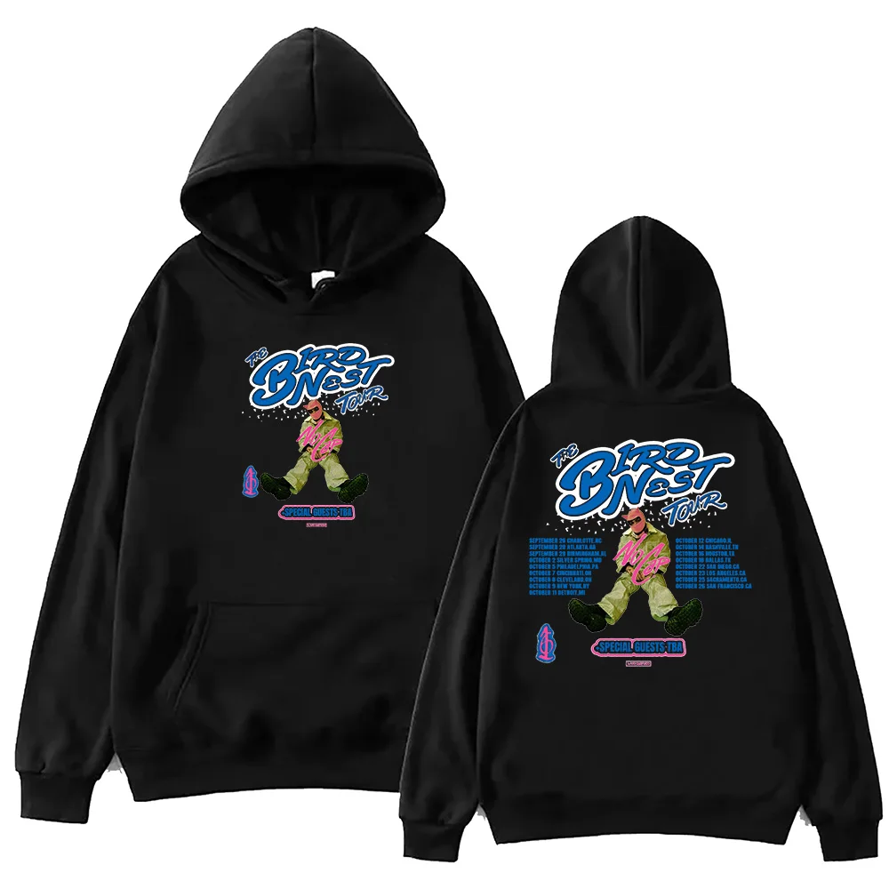 NoCap Announces The Birdnest Tour Hoodie Unisex Harajuku Pullover Tops Long Sleeve Hoodies  Muisc Tour Fans Gift