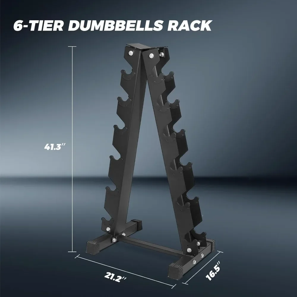 

300/350/450/650/180/200/210 LB Rubber Hex Dumbbells Set with Optional Dumbbell Rack, Multi Weight Set to Choose