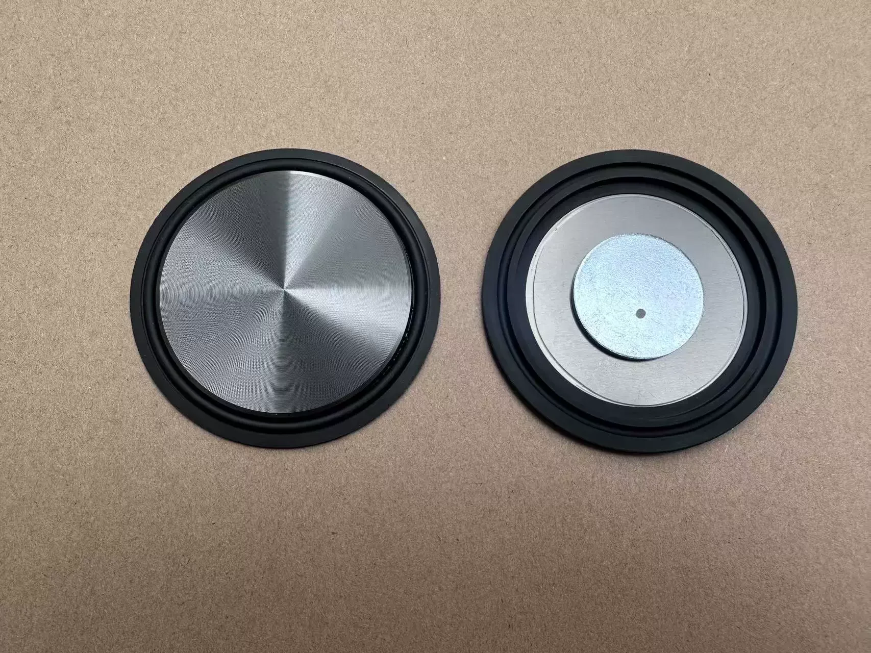 GHXAMP 84mm For Harman Kardon Classic 3Inch Metal Brushed Passive Bass Radiator – Round Diaphragm for Enhanced Bass 2PCS