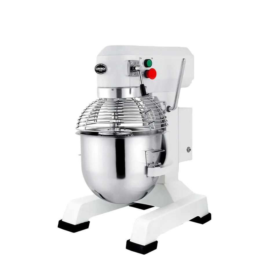 

15L Commercial Electric Cake And Dough Mixer Stainless Steel Stand/Table Type With Wire Whip Mixing Bowl Accessory