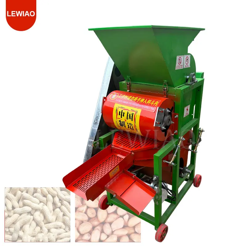 Groundnut Shelling Machine Home Small Squeeze Oil Peanut Peeling Broken Skin Maker