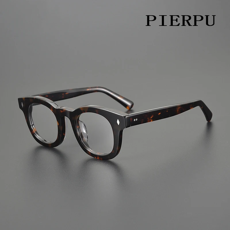 New Vintage Thick Acetate Frame retro eyewear Men Designer brand Myopia reading Women Prescription Optical eyeglasses Glasses