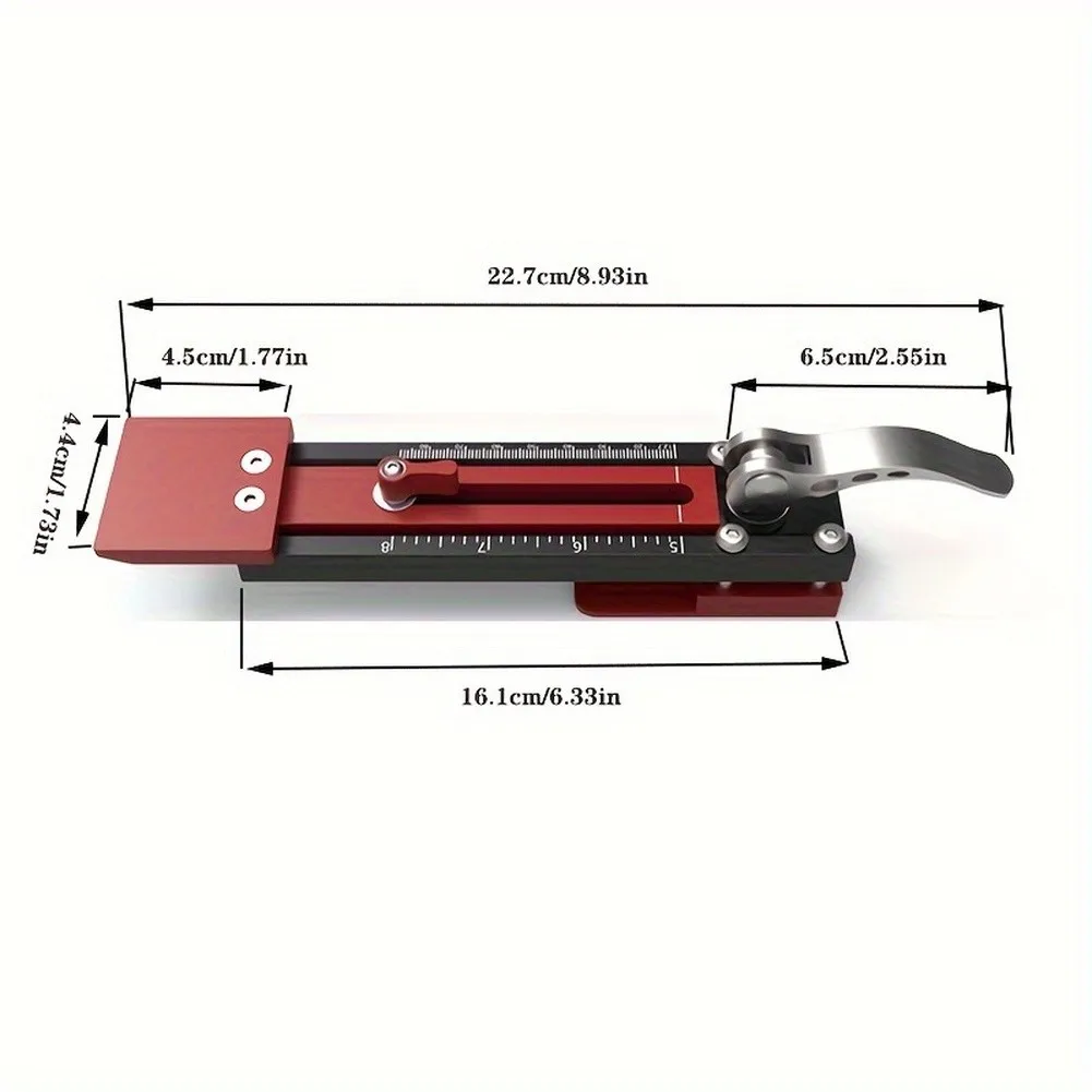 Metal and Leather Wall Panel Installation Tool for Precise Layout Alignment and Safe Panel Disassembly Without Damage