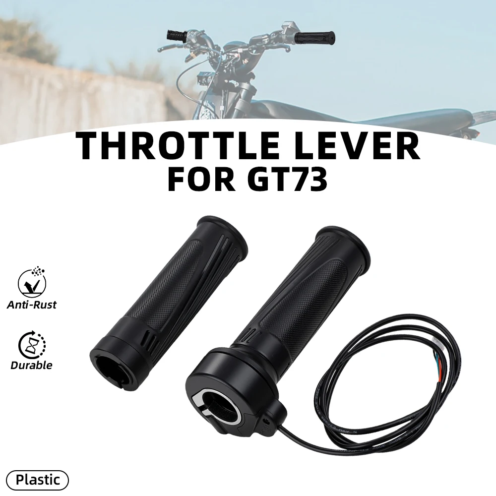 Accesorios para motocicleta, tubo de acelerador, empuñadura giratoria, acelerador para GT73 GT 73, vehículo eléctrico, moto de cross, bicicleta eléctrica
