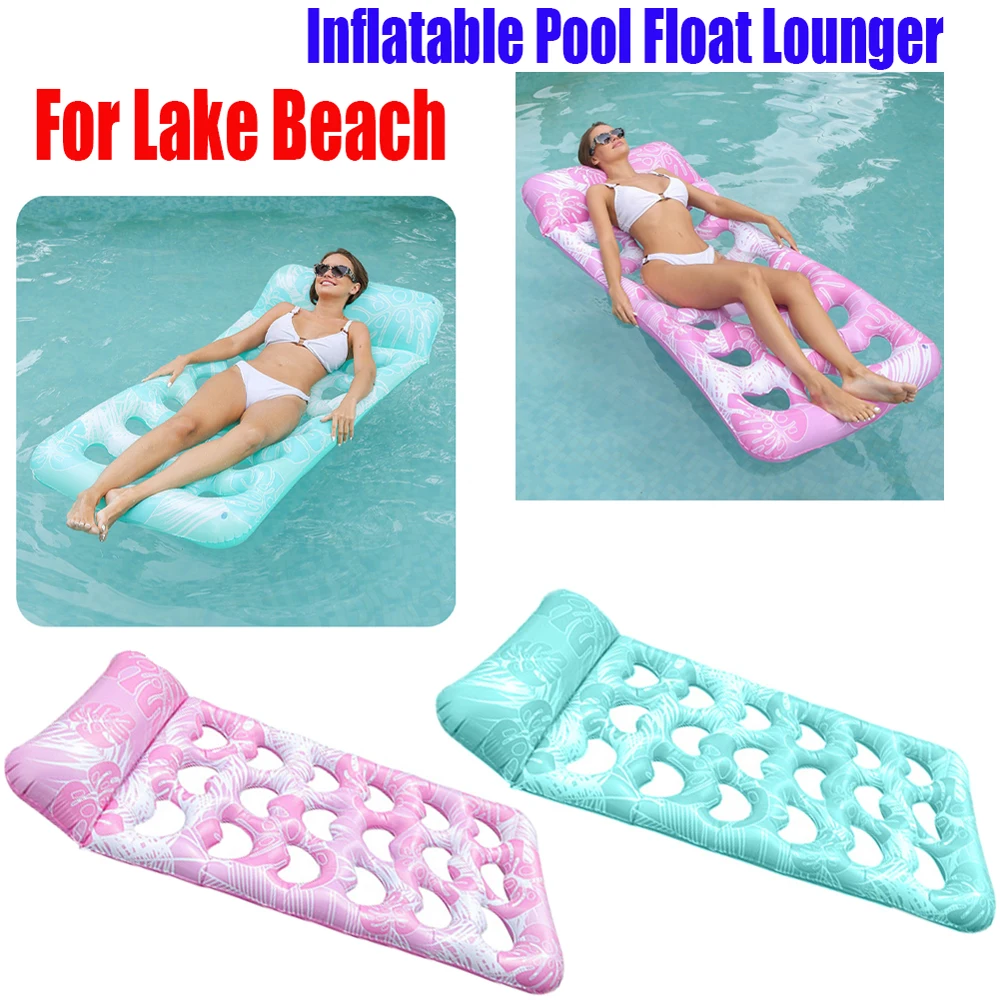 Inflatable Pool Float Lounger: The Ultimate Comfort for Hot Summer Days in the Pool