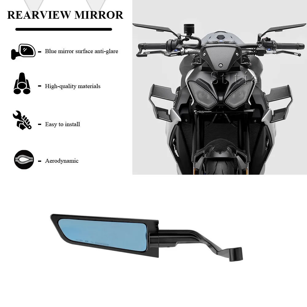 

M1000R 2025 New Reversing Mirror For M1000R M1000XR M1000 R XR 2023-2024 Motorcycle Adjustable Rotating Handlebar Rear Mirrors