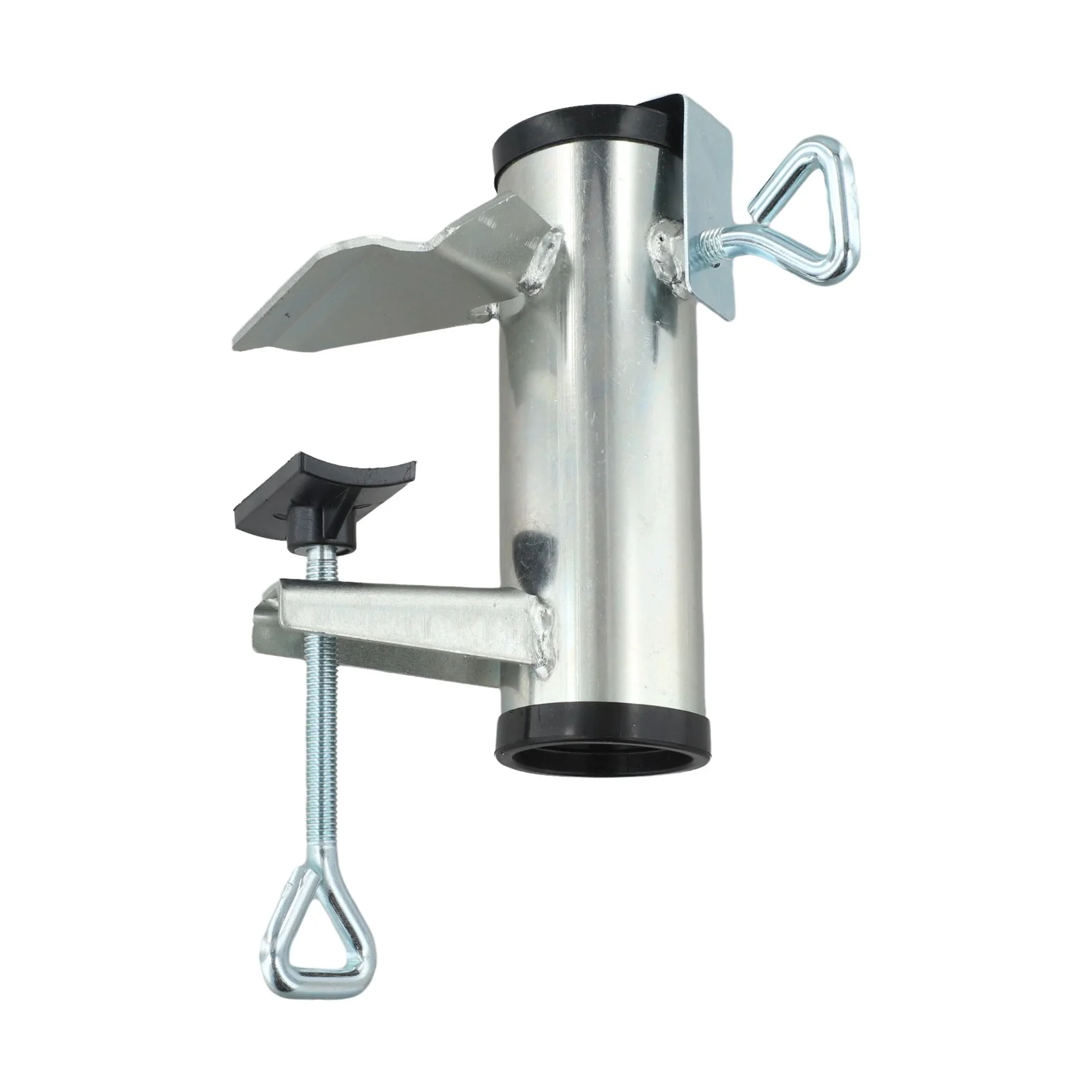 Adjustable Balcony Parasol Holder Outdoor Accessory Metal Parasol Stand Adjustable Parasol Stand Outdoor Umbrella Support
