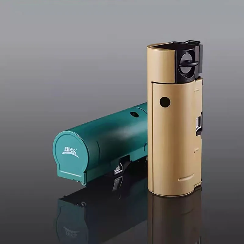Outdoor Portable Folding Cassette Stove for Camping Butane High-Fire Integrated All-in-One Gas Stove Backpacking Camp Cooker