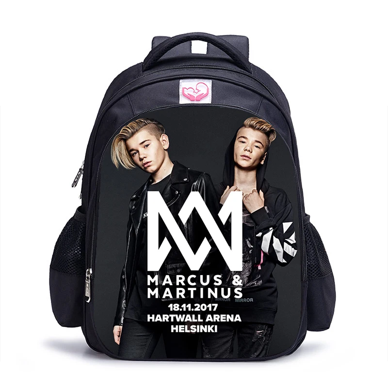 16 inch Marcus and Martinus Children School Bags Orthopedic Backpack Kids School Boys Girls Mochila Infantil Bags