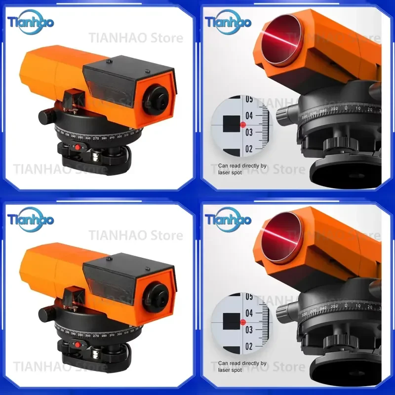 Automatic Level for Magnification Optical Engineering Measurement Self-leveling