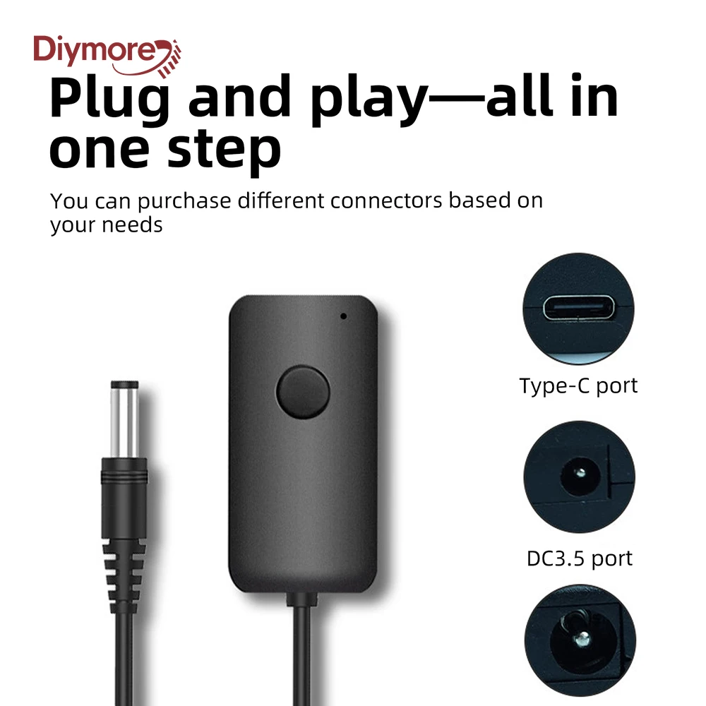 DC 5V Intelligent WIFI Timer Switch  DC Power Switch Controller Supports Remote Control/Voice Control via Mobile App Switch