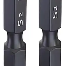 Green For S2 Steel Anti Slip Hex Magnetic Screwdriver Bits Set 65mm For For Impact Driver Electric Drill Power Tool Accessories