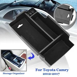 Car Armrest Box Center Console Storage Glove Box Organizer Insert Tray For Toyota For Camry 2012 2013 2014 2015 2016 2017