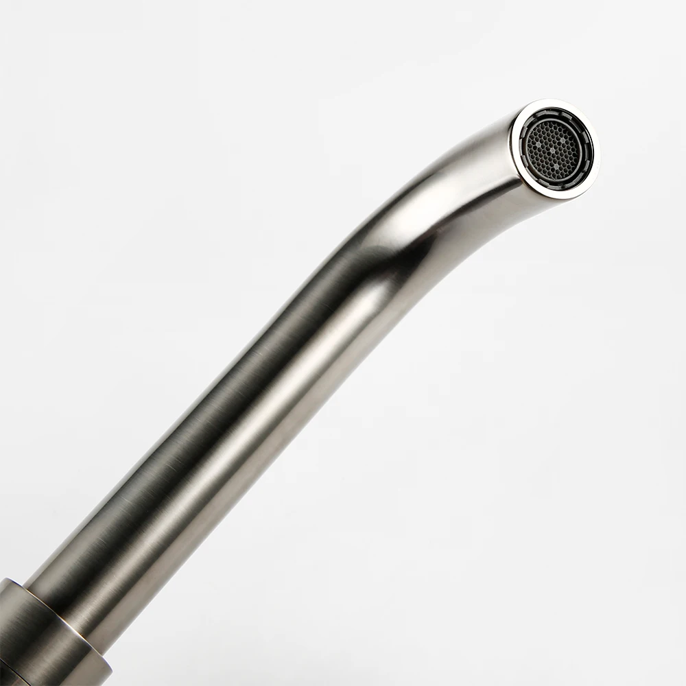 Bagnolux Black Brushed Polished Chrome Stainless Steel Rose Gold Brass Round Bathtub Spout Basin Bathroom Faucet view 6