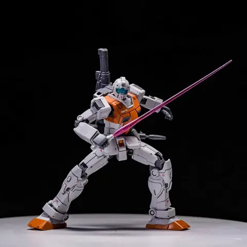 GTO HG 1/144 GM Moroccan Front Mech Assembly Model Kit Action Figure Boys' Puzzle Toys Desktop Ornament Doll Collectible