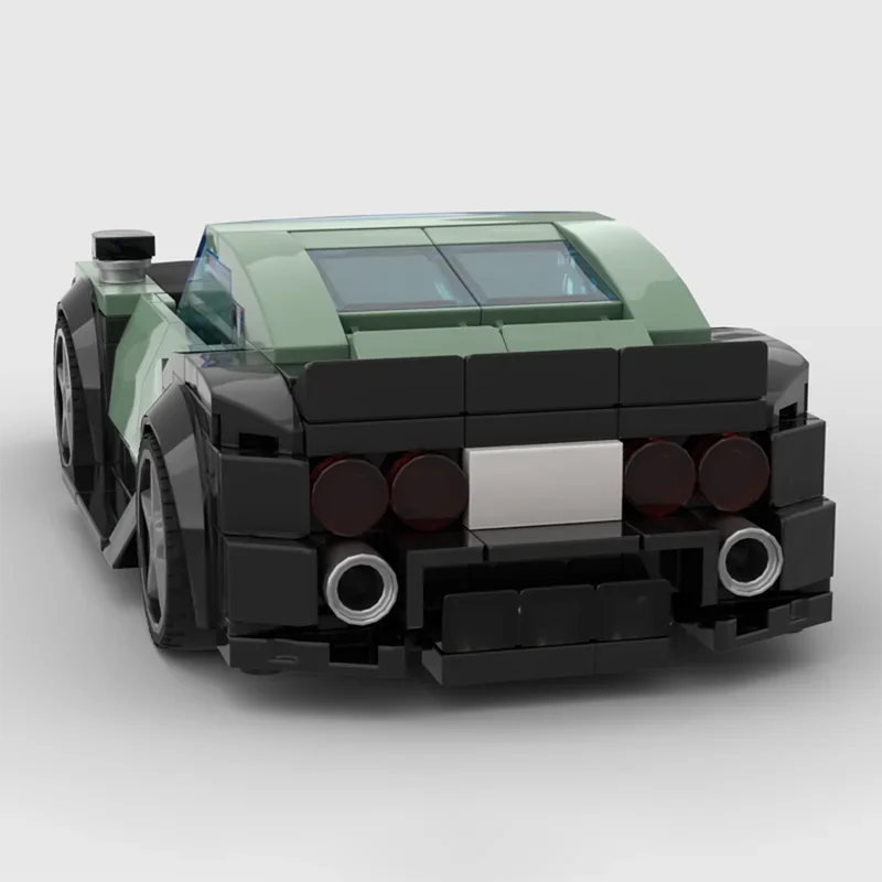 248pcs MOC 1978 Datsun 280Z CUSTOM กีฬารถ Speed CHAMPION RACER Building Blocks อิฐสร้างสรรค์โรงรถของเล่นเด็ก