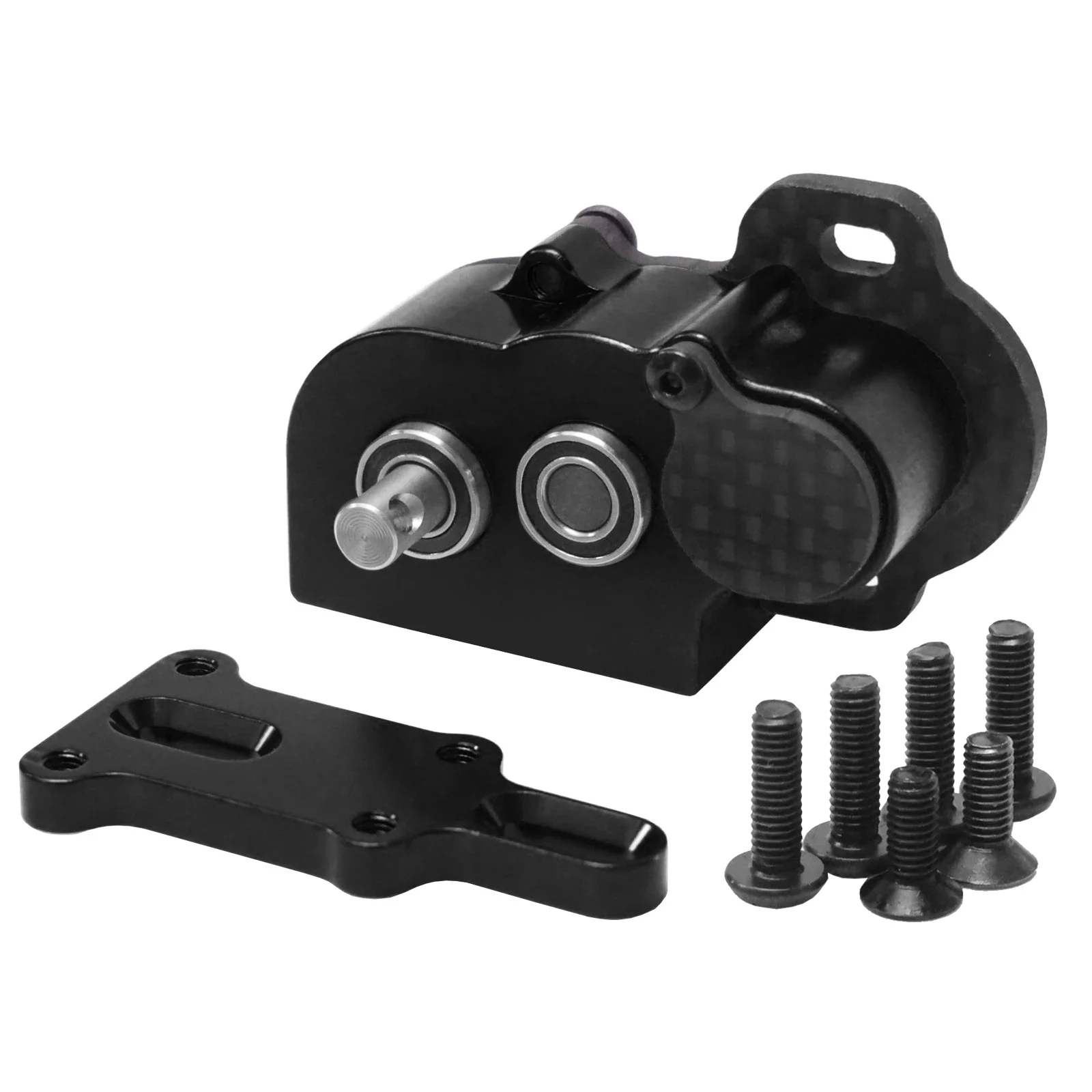 40P Ultra Light Portal LCG with Sliding Block Gearbox 1/10 For Capra SCX10 III AR45 RC Car Modification Upgrade Parts