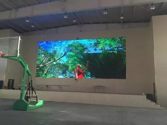 Layar LED Tahan Cuaca Khusus Luar Ruangan, TV Latar Belakang Ruang Rapat Kelas Atas, Layar SMD P4