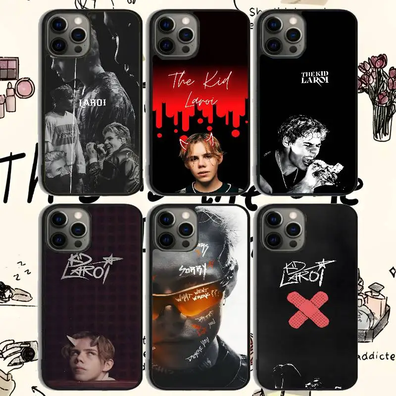 

Singer The K-Kid LAROI Phone Case For 11 12 13 14 15 16Pro Max mini Plus Frosted mirror Phone Cover
