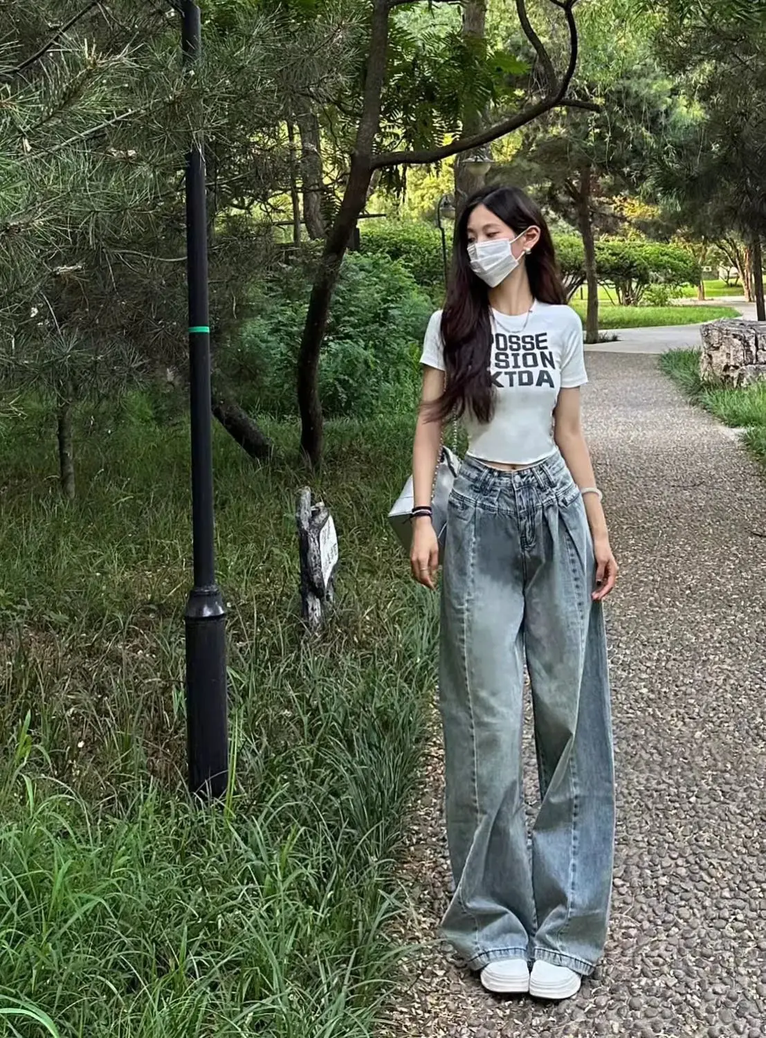 

Мешковатые джинсы для женщин с высокой талией, большие размеры, большие пышные фигуры, удобные, уютные, полная длина, утолщенный плюшевый бархат, зима