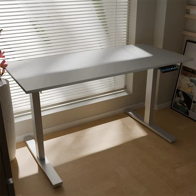 Smart office and home multi-function single motor electric table with adjustable height