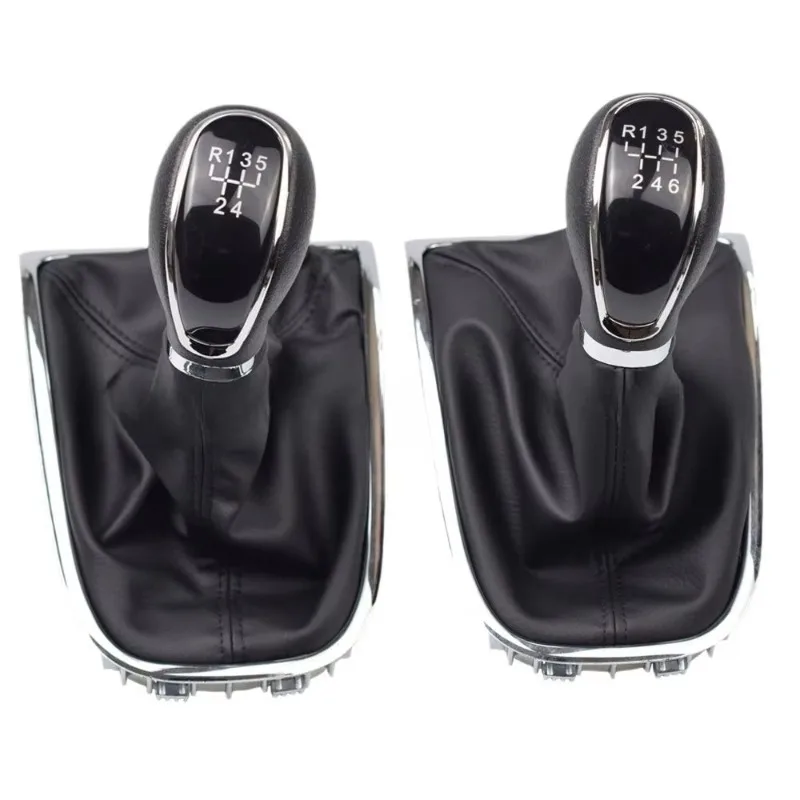 Uiz para Buick Excelle GT/XT OPEL ASTRA 5/6 velocidades 12mm marco negro perilla de palanca de cambios bota de polaina 55565904