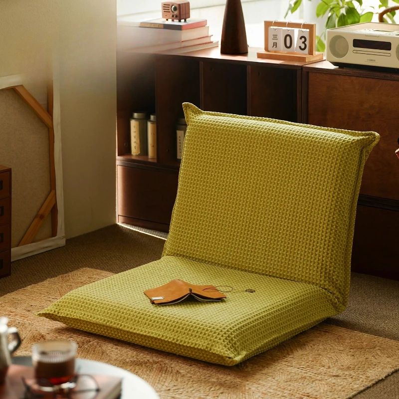 Simple Foldable Sofa Japanese Tatami Seating Cushion Comfortable Lazy Bed Window Alcove Backrest Pad for Living Room
