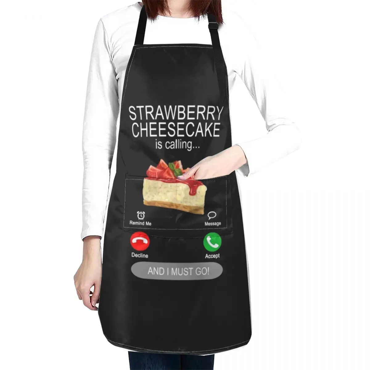 Strawberry Cheesecake is calling - Cheesecake Apron Kitchen For Women chefs For Women For Woman Apron