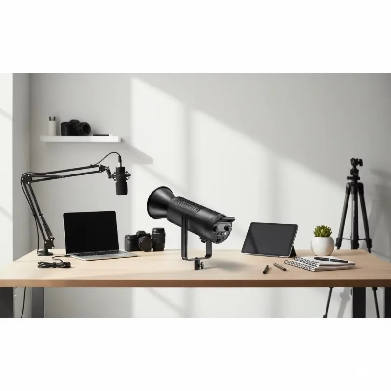 Luz de Estudio Godo X SL300III, Luz de Video LED de 330W, Montura Bowens, Luz Diurna Balanceada, Control por Aplicación para Foto/Video