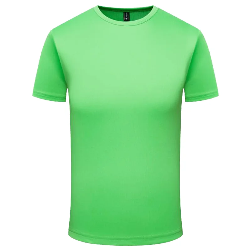 Zomer sneldrogend T-shirt aangepast logo ademend sporttop borduurwerk gepersonaliseerd logo teamactiviteit T-shirt printpatroon
