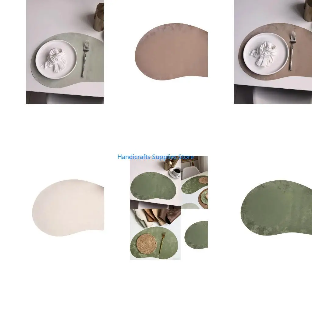 R1WA Party Essential Cashews Placemat for Social Gathering Table Protecting