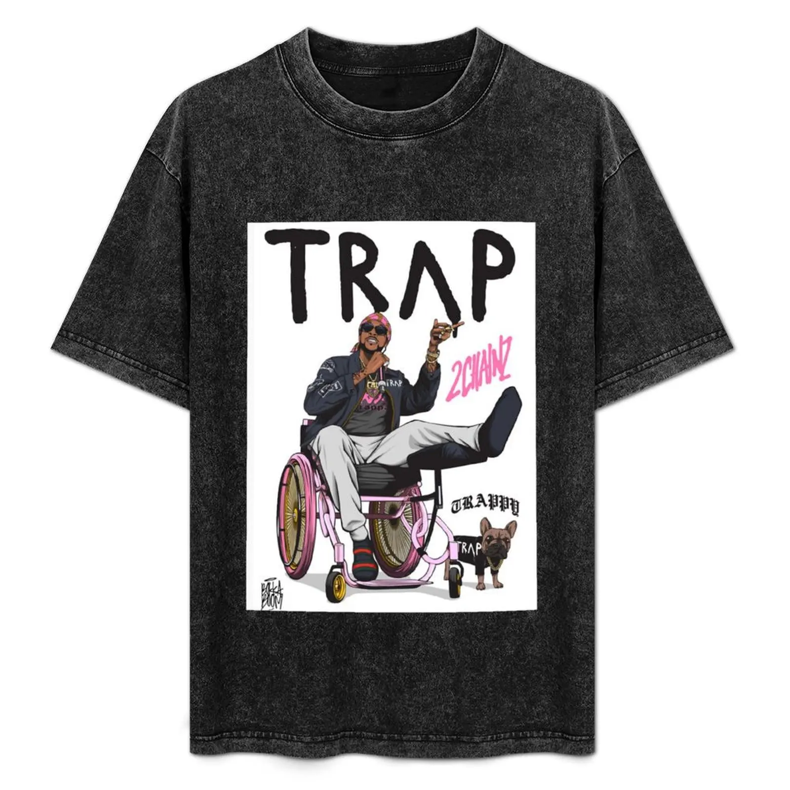 

TRAP 2 Chainz T-Shirt printed t shirts for man funny t cotton man for men cotton man 100% T-Shirt