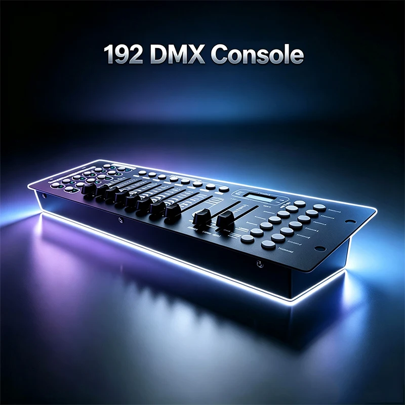 Universal 192 DMX Controller Moving Head Light DMX512 Console 192 Channels Stage Lighting Controller For DJ Control Equipment
