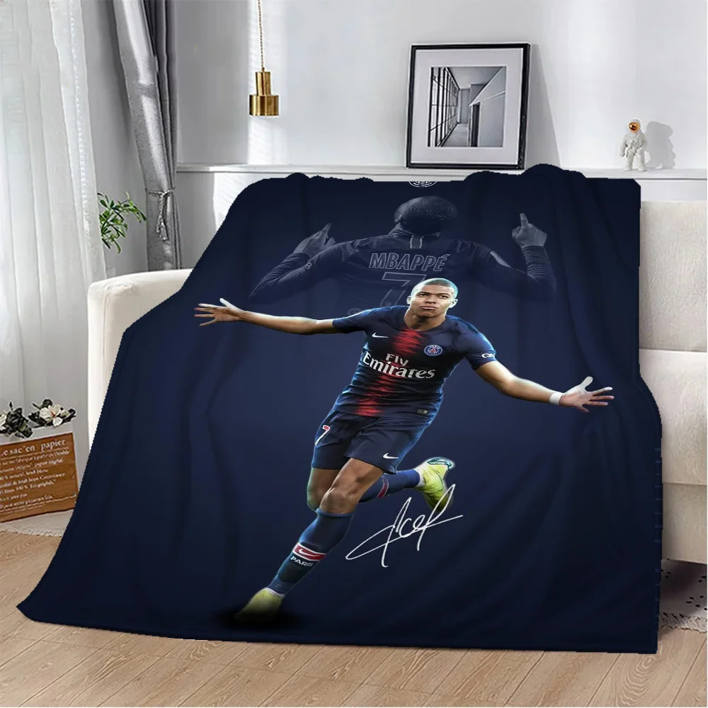 Mbappe Blankets for Decorative Sofa Blanket King Size Luxury Bedding Home Interior Knitted Plaid Beach Towel Bed Throw Knee Nap