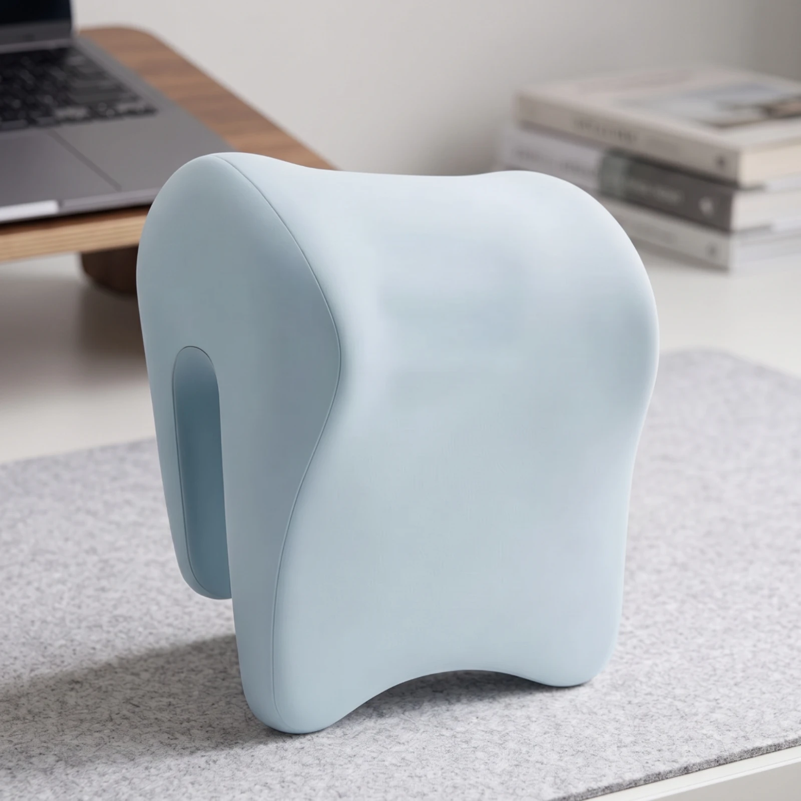 Office Chair Headrest Rest-Friendly Headrest Cushion Neck Pillow with Strap Supportive Comfortable for Desk Workers