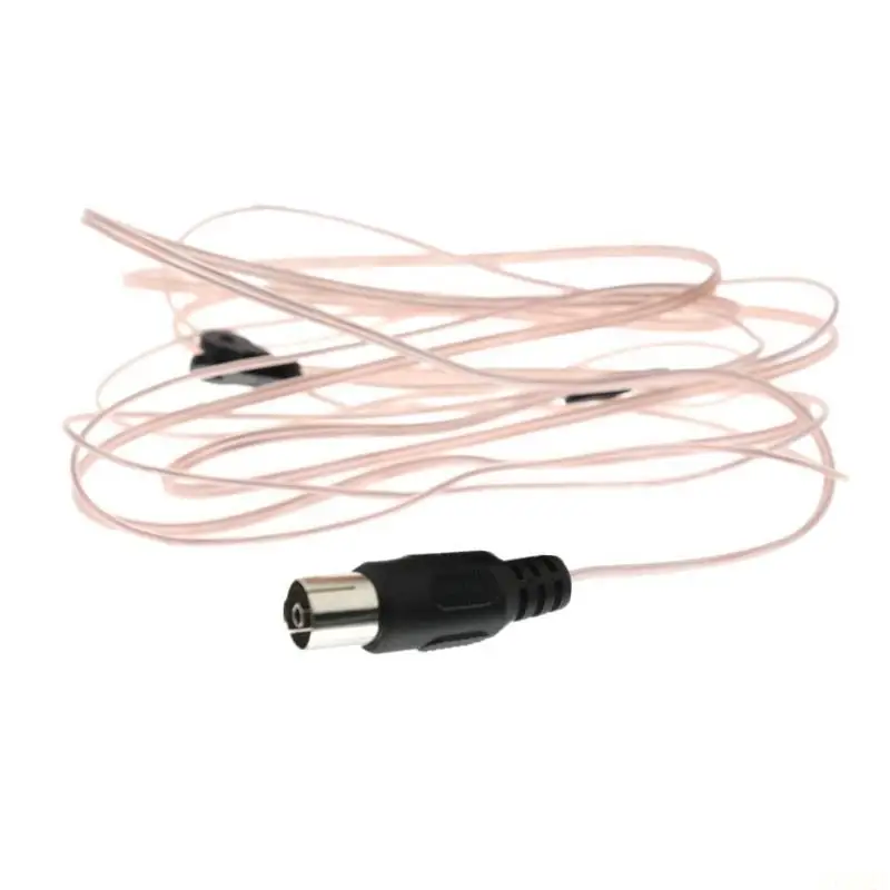 B03F Universal FM Dipole Antenna Cable 520-1710MHz Female Plug Connector Wire Aerial for Home Indoor FM Radio Stereo Receiver