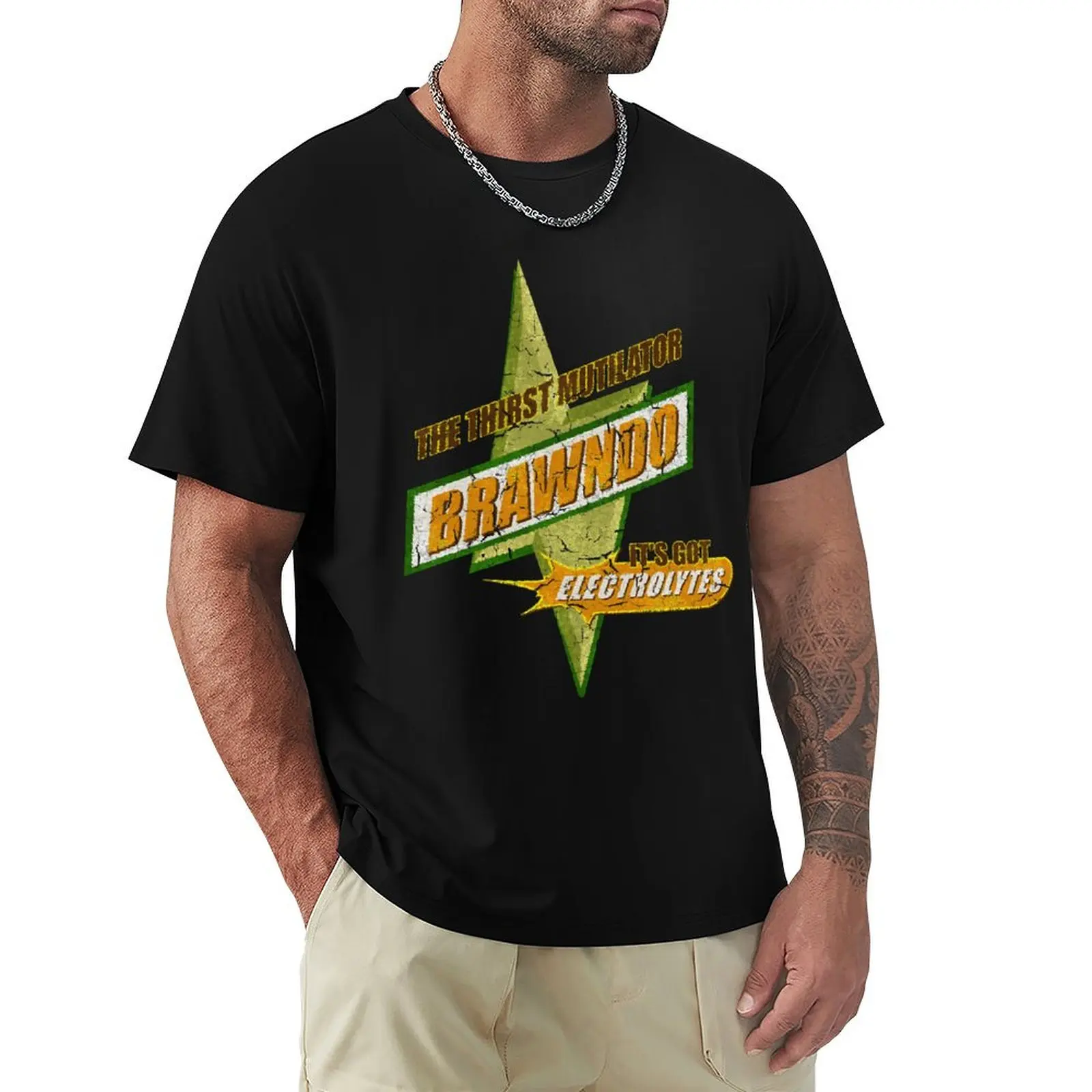 BRAWNDO the thirst mutilator (Idiocracy) Classic T-Shirt man t shirt graphic T-Shirt