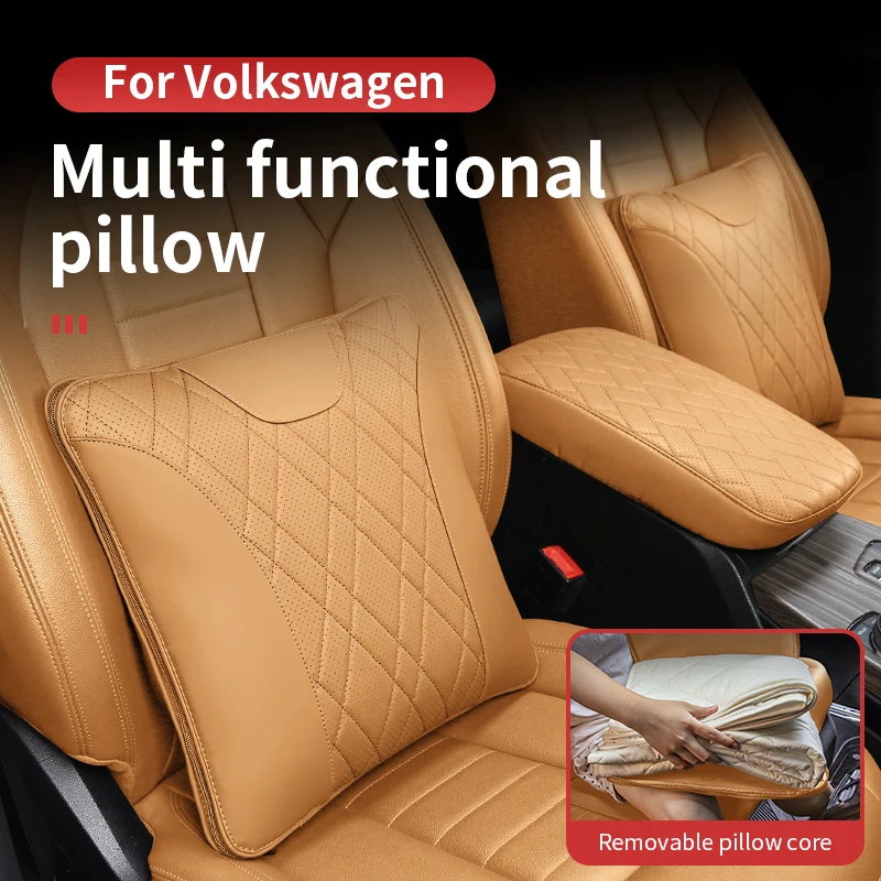

For Volkswagen Multi functional pillow soft and fine car cushion cover blanket, home car nap cushion, popular car products
