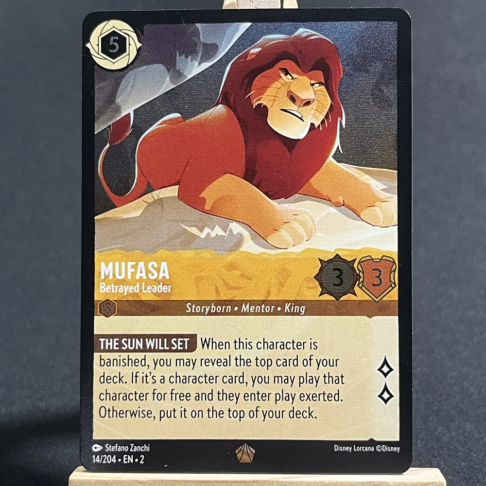 Cold Foil-Carte holographique Lorcana, Be Prepared, Pepper, Kida, Mufasa, Proxy, TCG Game, EN Foil, Chapitre 1, 2, 3, 4/5