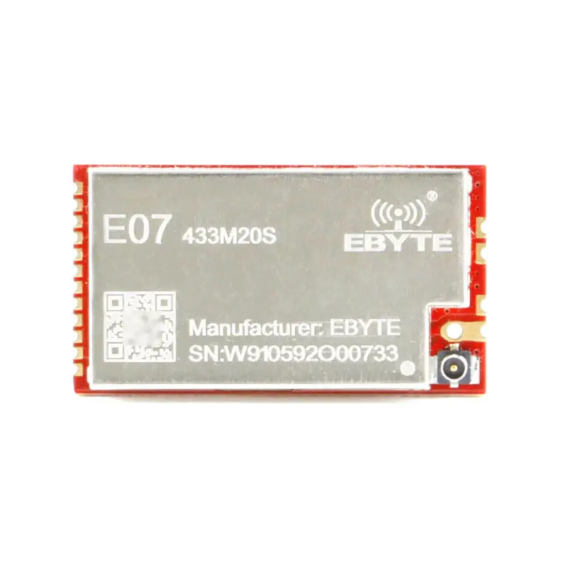 CC1101 Wireless Module, 433MHz Data Transceiver, Industrial RF Communication, E07-M1101S/433M20S, MOQ:2