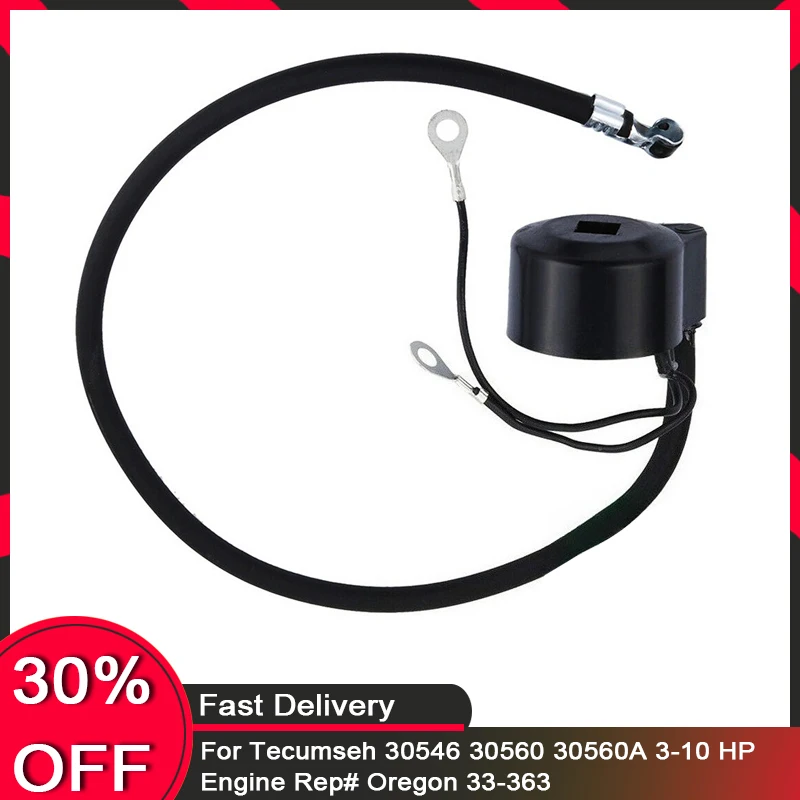 

Ignition Coil For Tecumseh 30546 30560 30560A 3-10 HP Engine Rep# Oregon 33-363