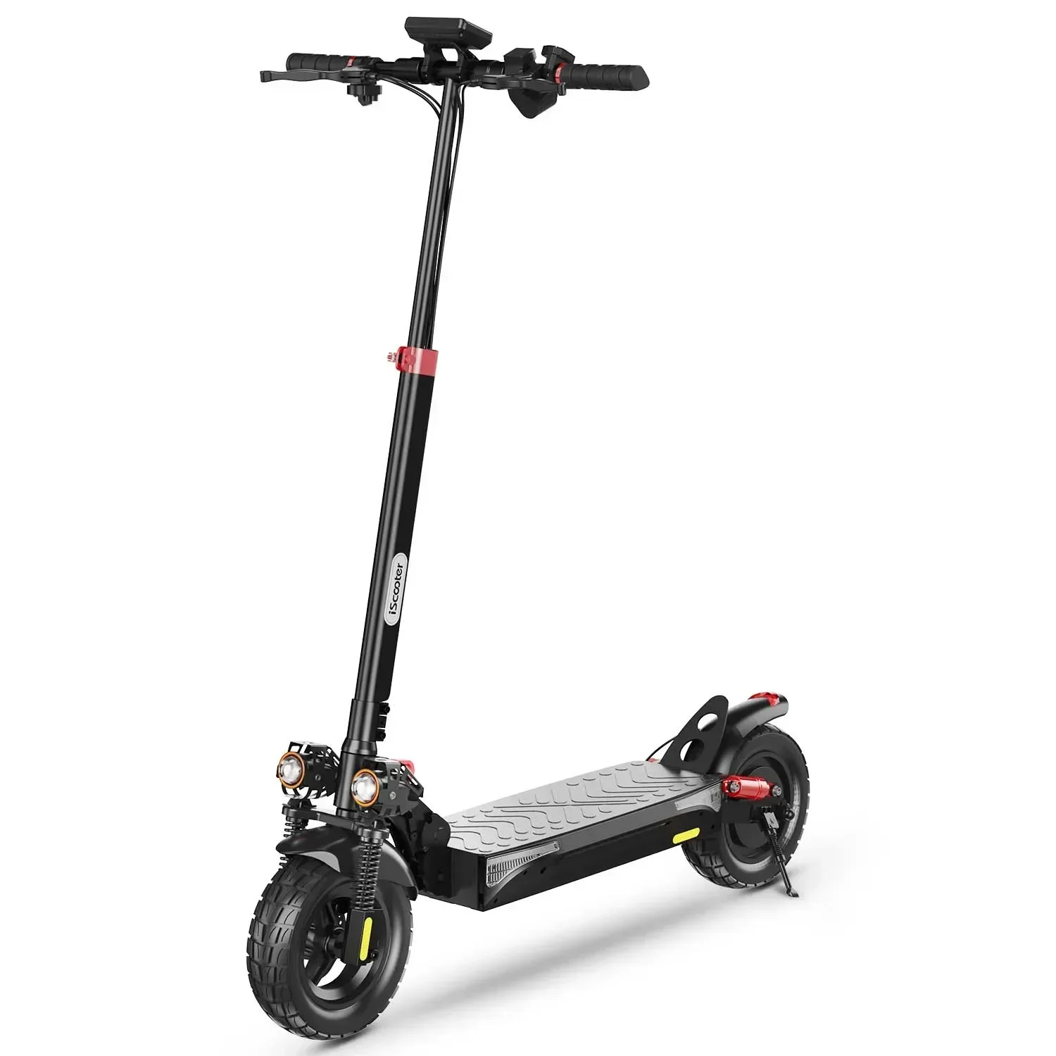 IScooter IX4 Scooter électrique 800W moteur 48V 15Ah 40-45km portée 45 km/h vitesse double frein à disque pliable tout-terrain EScooter avec App
