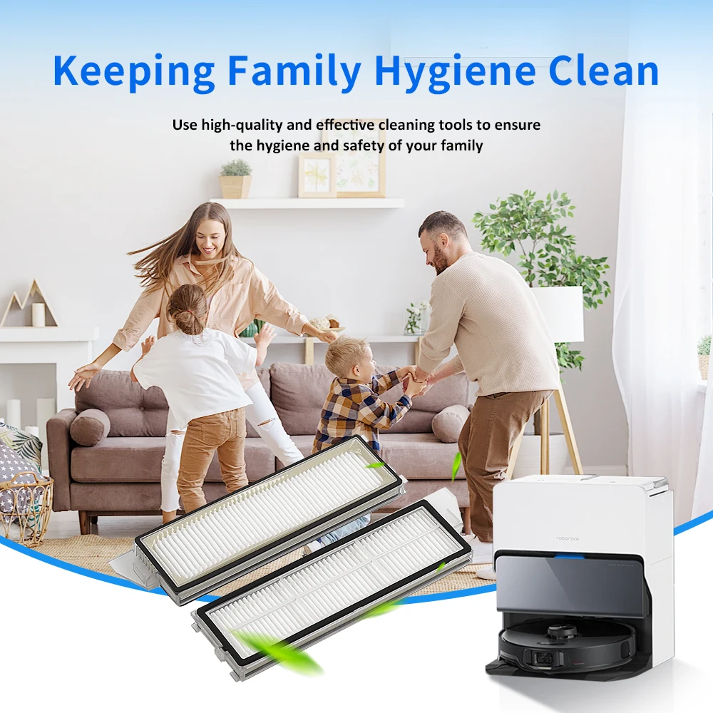Replacement HEPA Filters Fit For Roborock S8 MaxV Ultra S8 Max Ultra G20S S8 Pro MaxV Robot Vacuum Parts Accessories