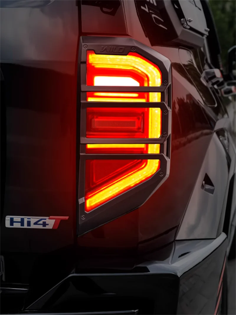 

For GWM Tank 400 2023 2024 2025 Exterior Accessories Rear Fog Lights Lamps Eyelid Eyebrow Decoration Cover Trim