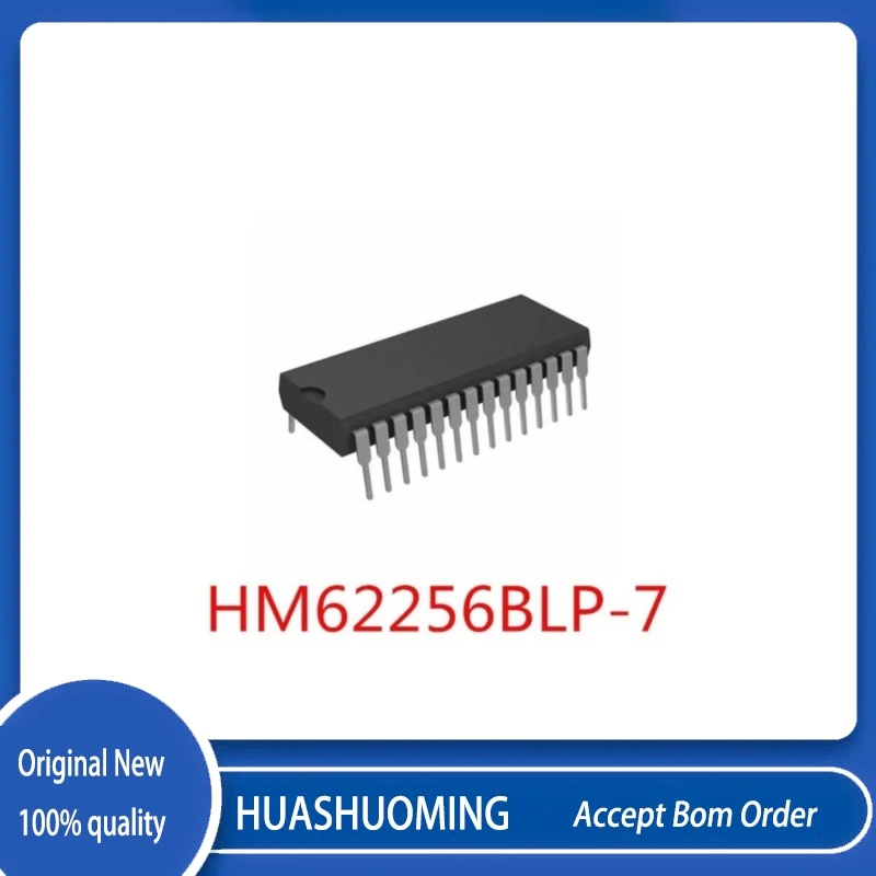 10Pcs/Lot  HM62256BLP-7 HM62256 HM62256ALP HM62256A DIP28 