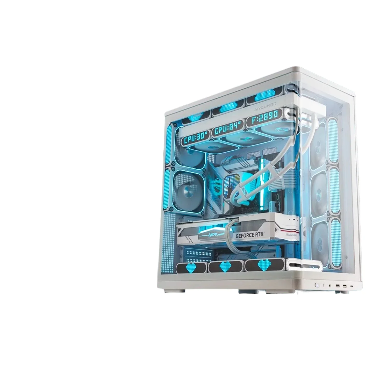 Overclocking 24-core Core 13th generation i9 + RTX5070 12G top computer e-sports live broadcast Ai assembly host