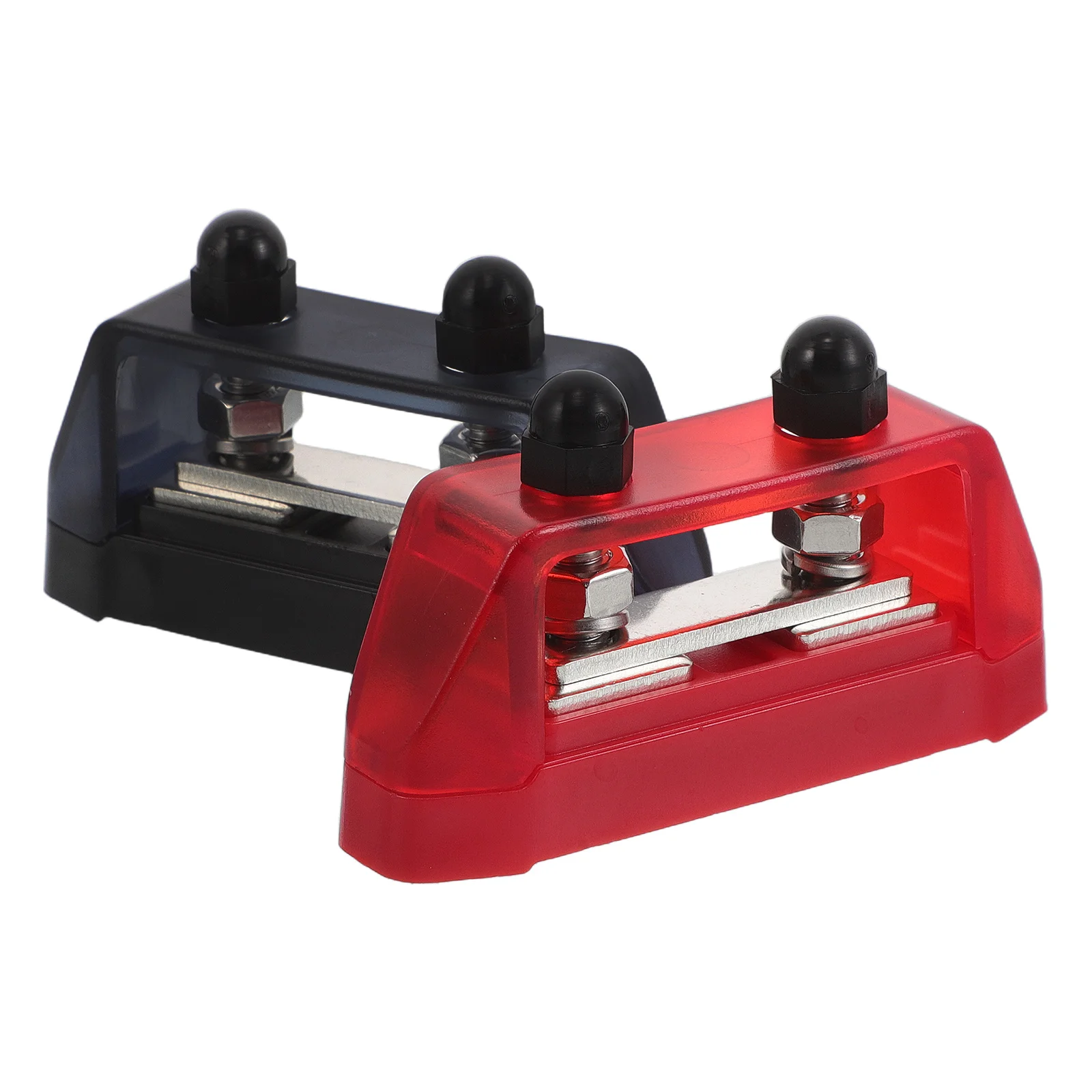 

6pcs Automotive Dual Stud Terminal For Car Boat Camper Durable Cover Marine Terminal Block Heavy Duty Electrical