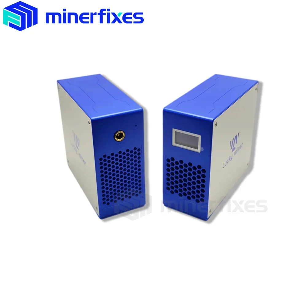 Novo minerador bitcoin bitaxe minerador da sorte lv07 1th/s hashrate casa wifi silencioso mineiro btc bch dgb máquina de mineração com 12v 5a psu