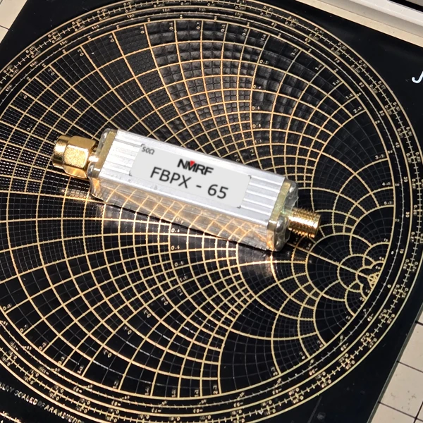 

50-80MHz VHF communication bandpass filter, compact size, SMA interface