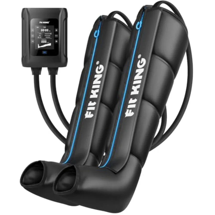 

Cordless Rechargeable Air Compression Recovery System for Enhanced Circulation and Fast Muscle Recovery Therapy Full Leg and Fo